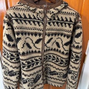 RRL Fleece Sherpa Hoodie